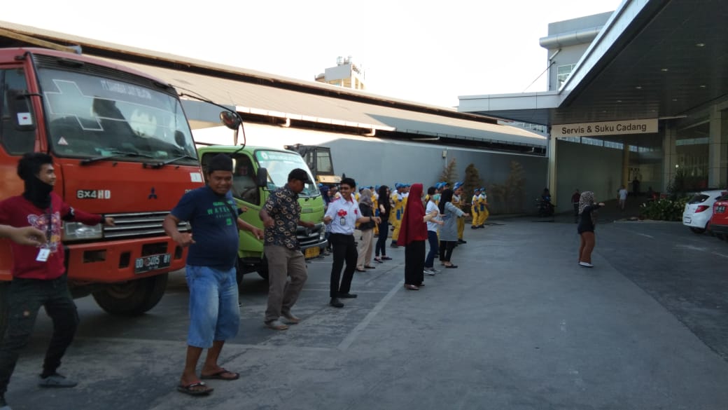 SENAM PAGI KARYAWAN HONDA SANGGAR LAUT SELATAN 2